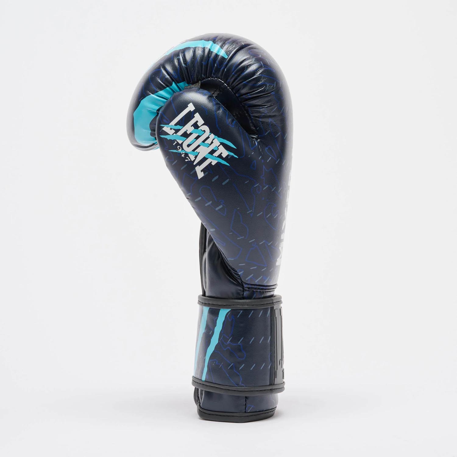 LEONE Boxing Gloves, Primal Instinct, GN004, blue, 16 Oz