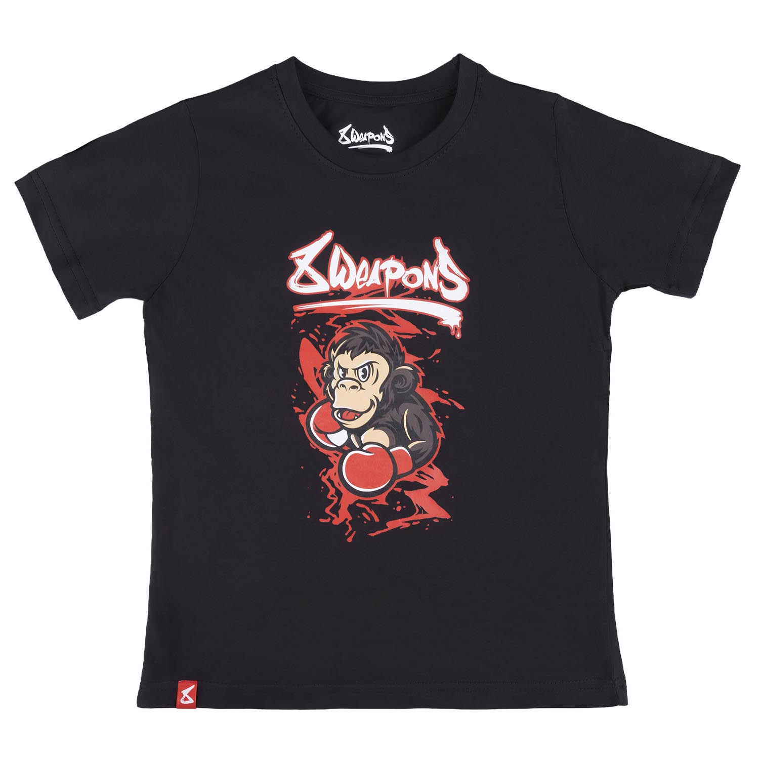 8 WEAPONS T-Shirt, Kids, Joe, black-red, 140