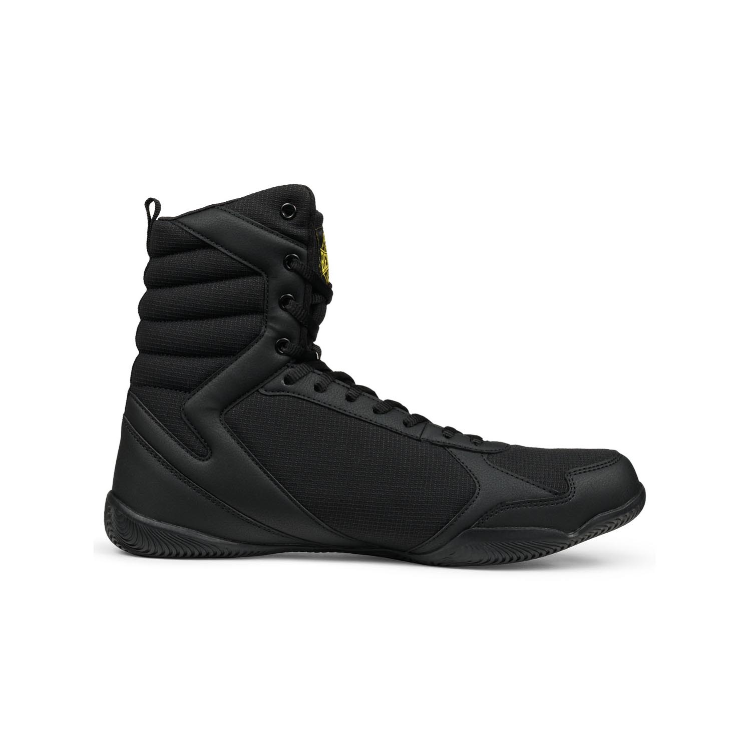 BENLEE Boxing Shoes, Strike, black-yellow, 40