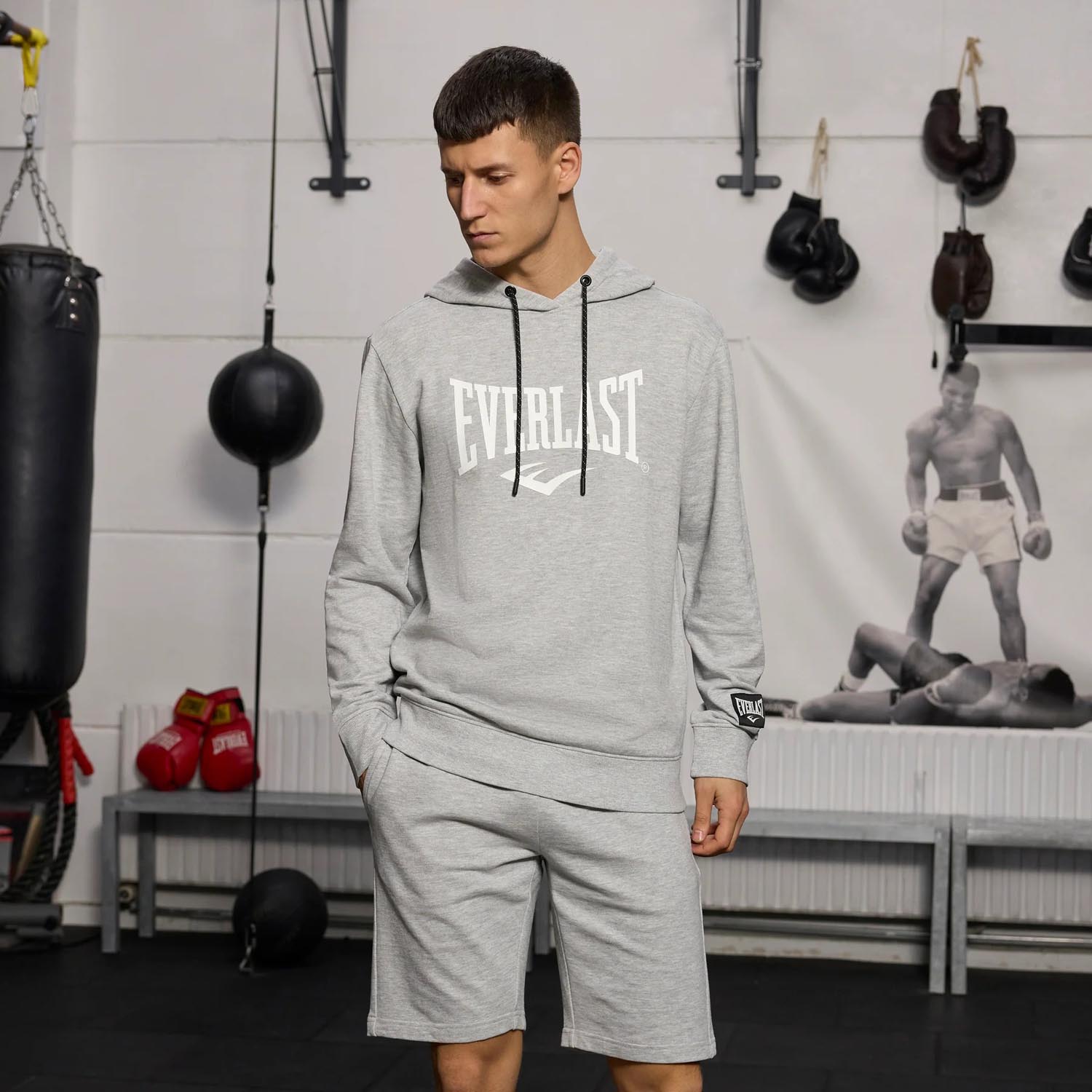 Everlast Hoody, Logo, black