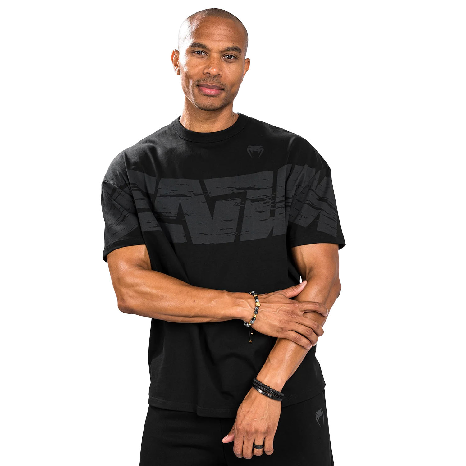 VENUM T-Shirt, Connect XL Oversize Fit, schwarz, XL