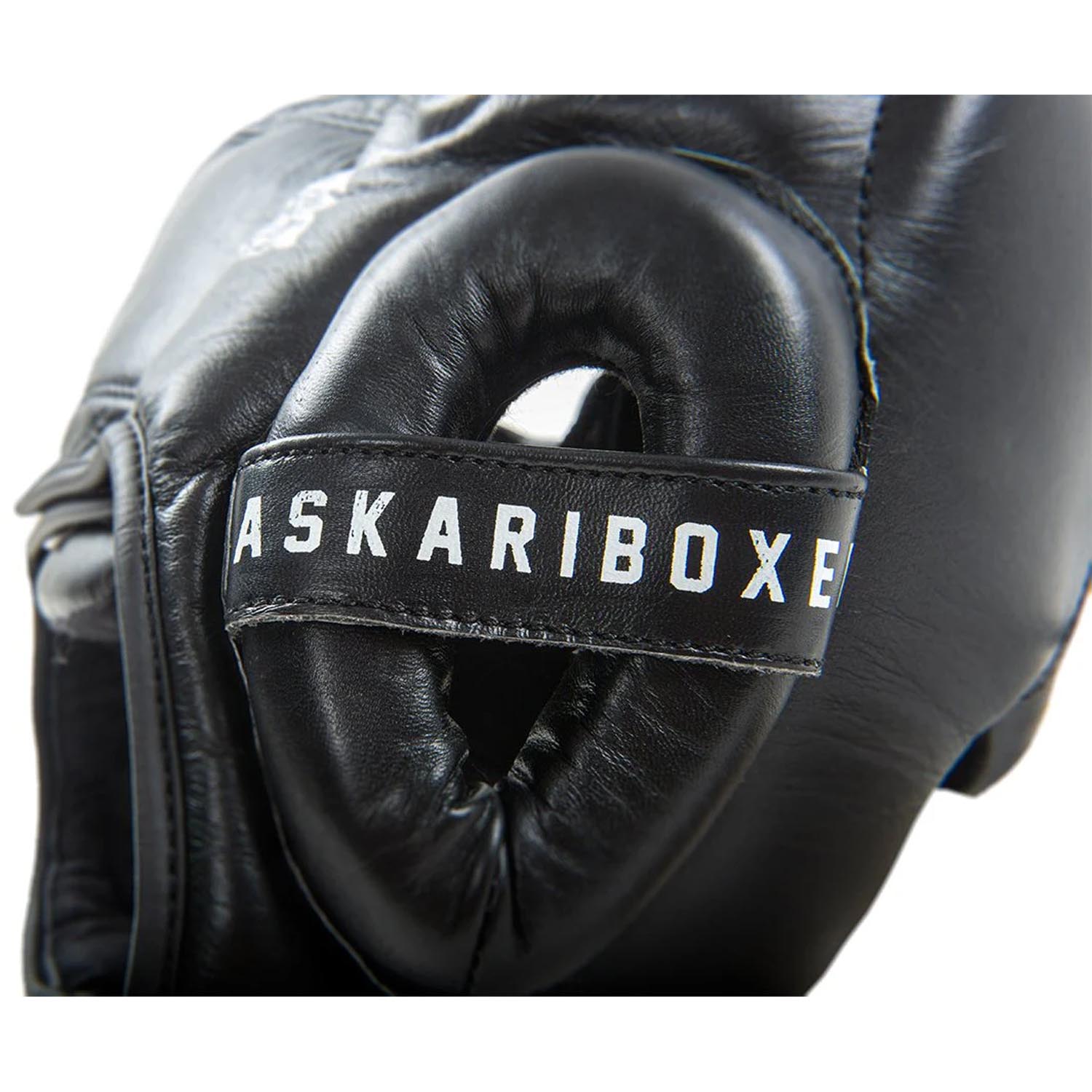 ASKARI Headguard, Boxer, black, XL