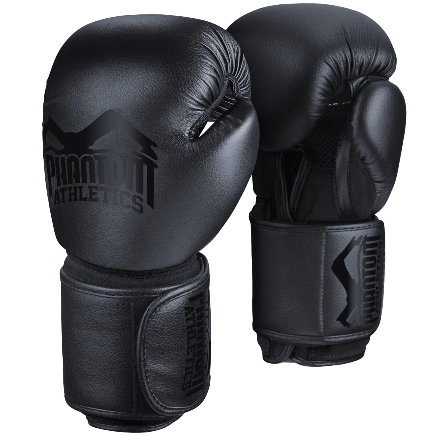 Phantom Athletics Boxing Gloves, Elite ATF, Blackout Edition, black, 10 Oz