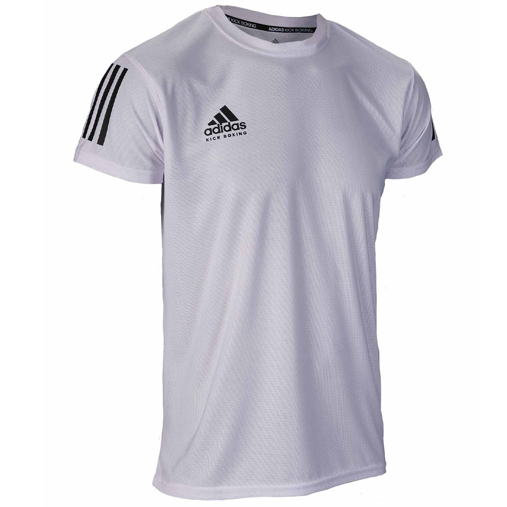 adidas T-Shirt, Kickboxing, Basic, weiß-schwarz