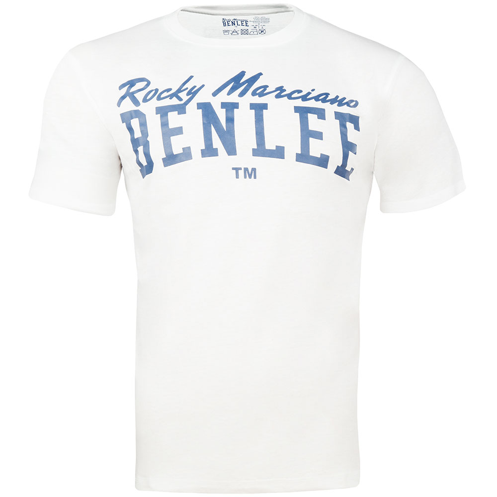 BENLEE T-Shirt, Logo, weiß