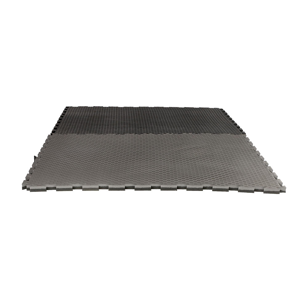 Ju-Sports Puzzle Mat, Pro Checker, black-grey, 2 cm