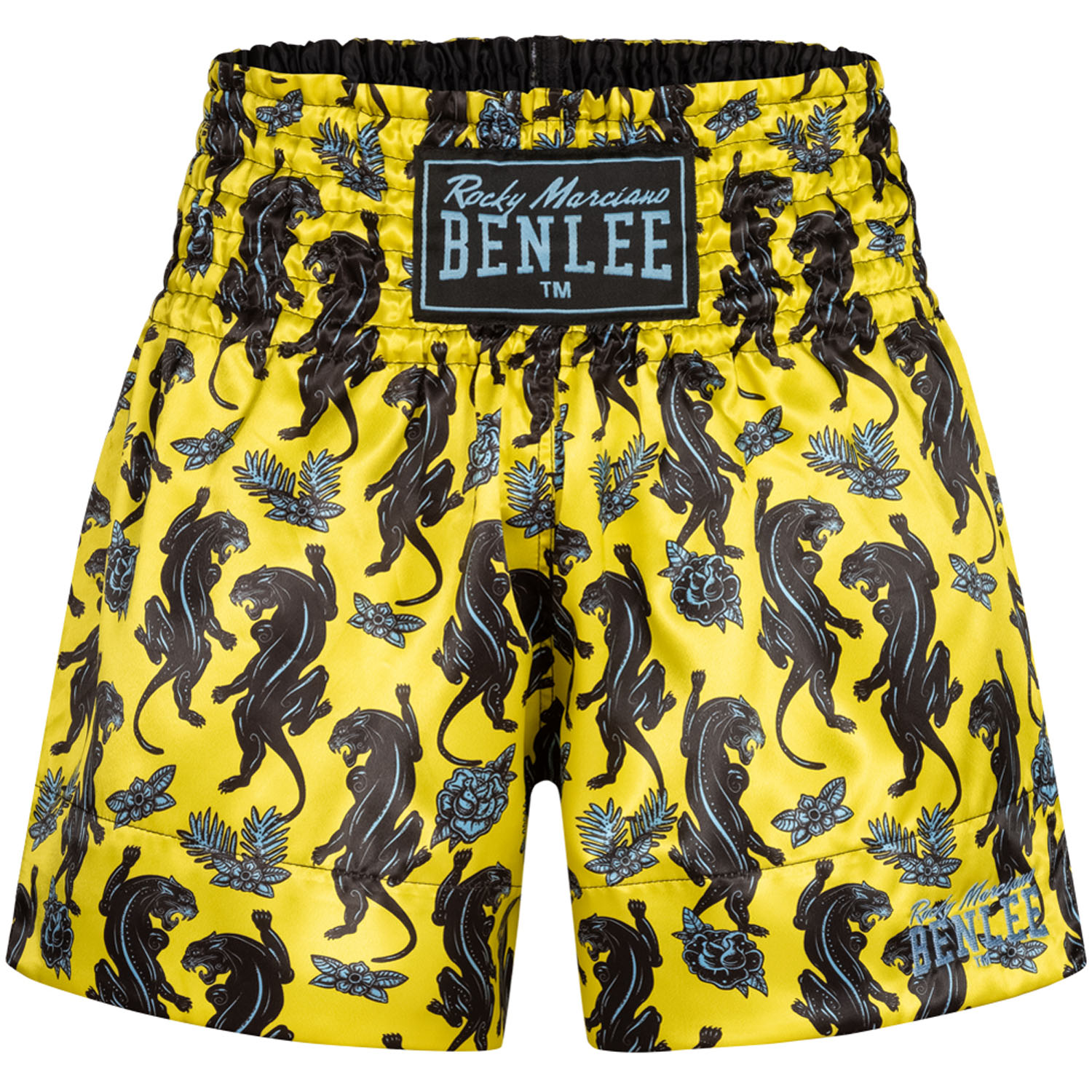 BENLEE Muay Thai Shorts, Panther, gelb