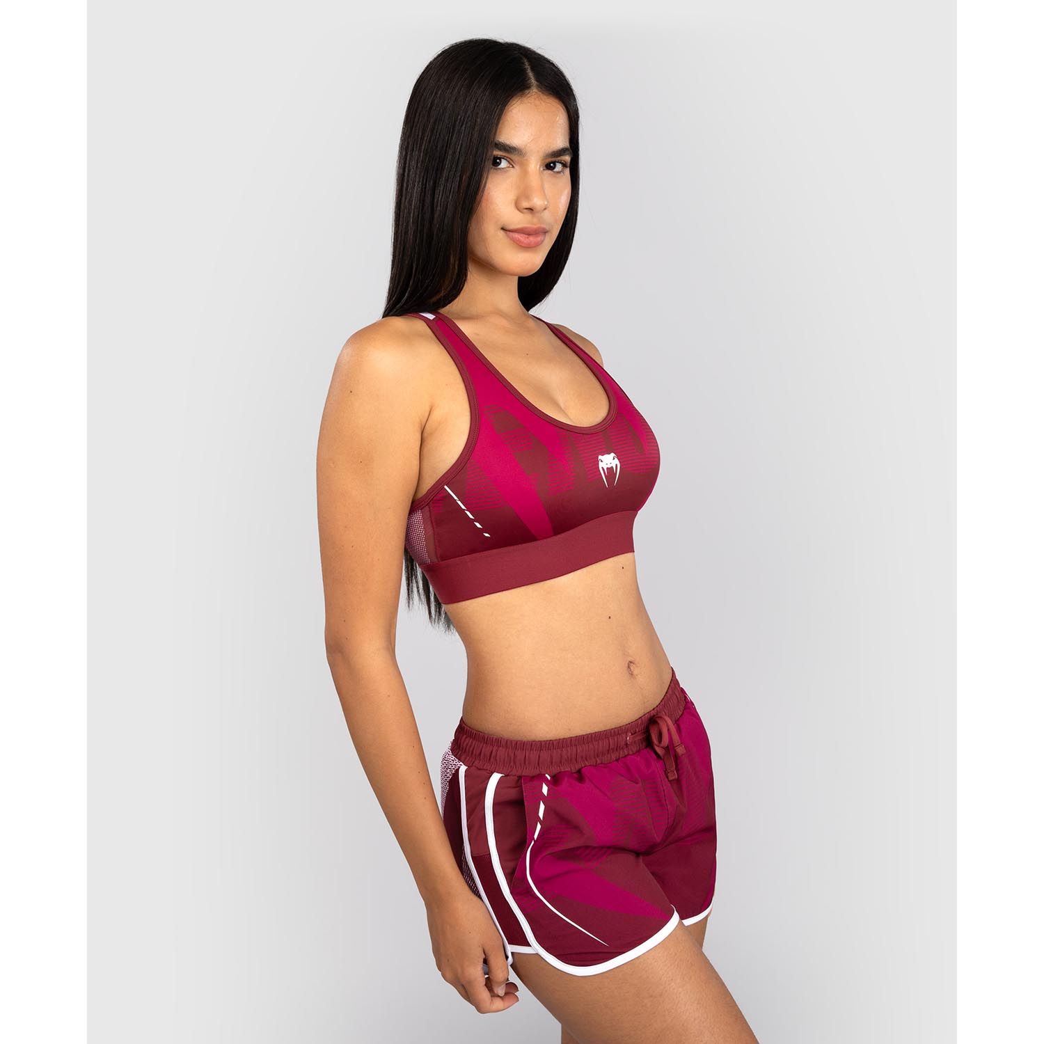 VENUM Sports Bra, Women, Adrenaline, wine red-pink, XL