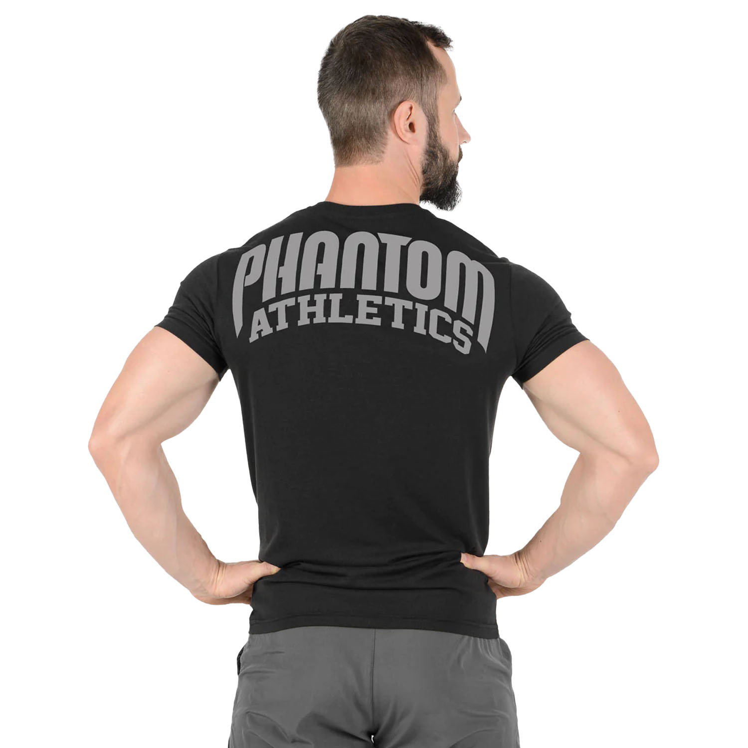 Phantom Athletics T-Shirt, Supporter, black