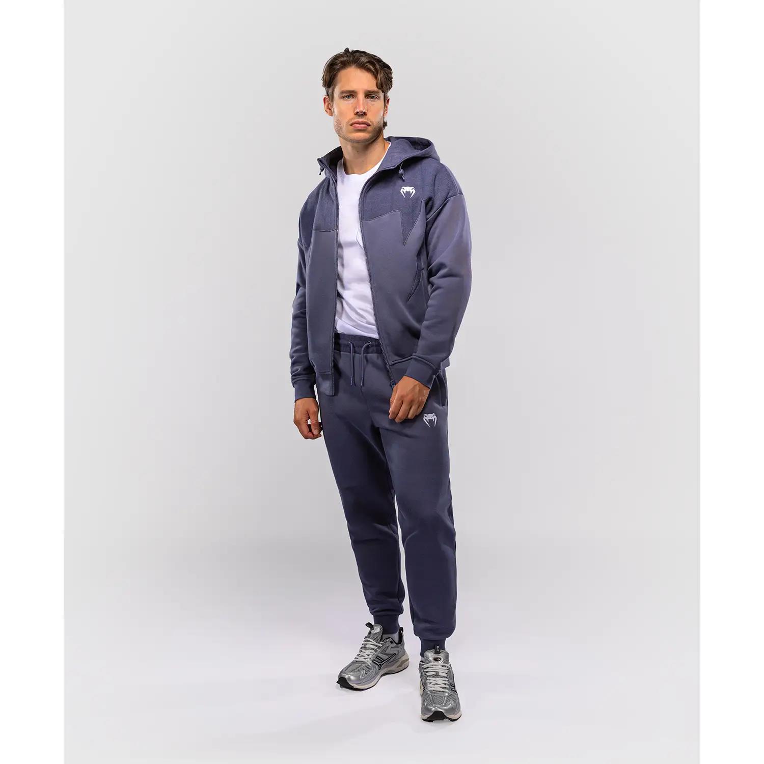 VENUM Zip Hoody, Attack, Fleece & Weave, blue, XXL