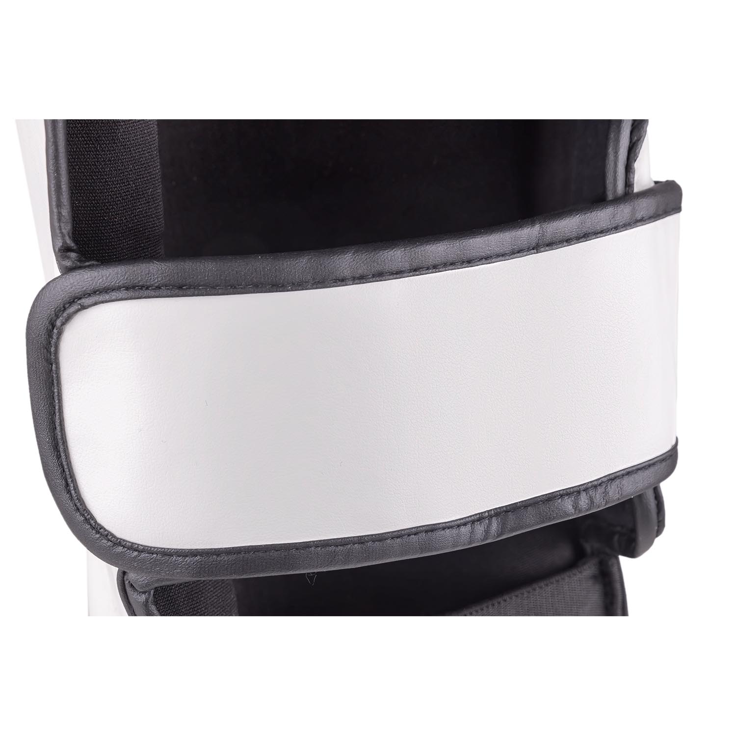 OKAMI Shinguards, Contender V2, white-black, XL