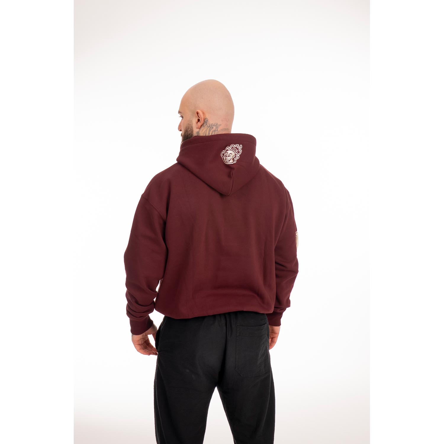 RINGLIFE Hoodie, College, dark red, XXL