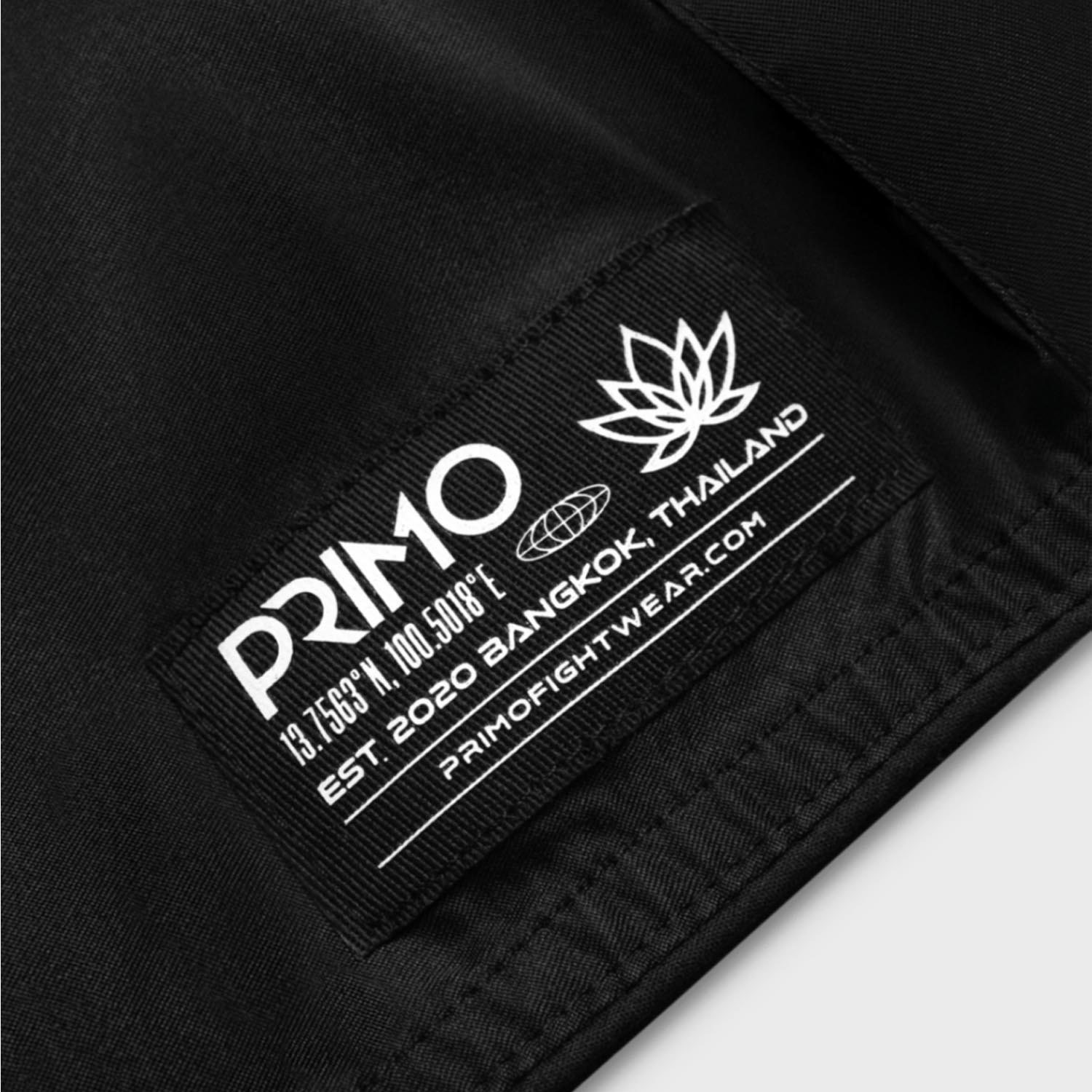 PRIMO Muay Thai Shorts, Trinity Panther, black