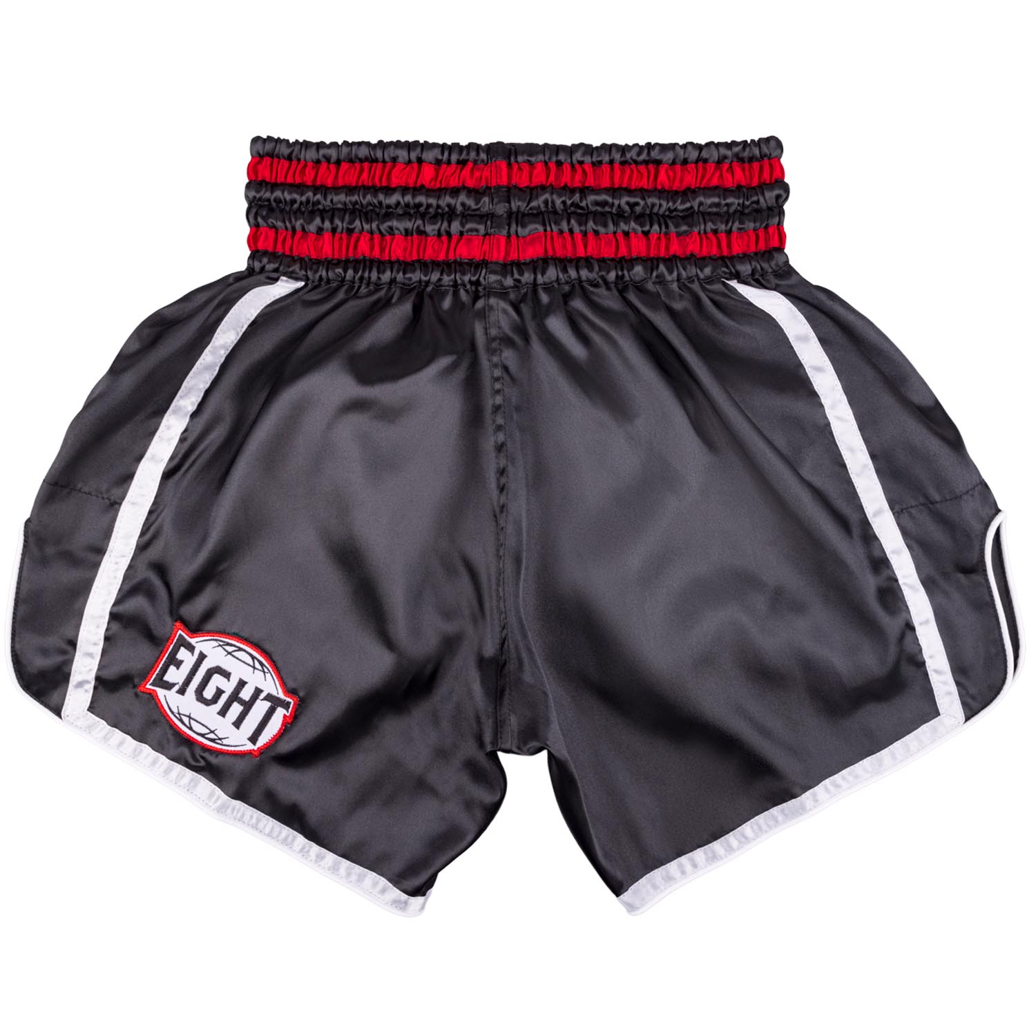 8 WEAPONS Muay Thai Shorts, Bangkok, black-white, S
