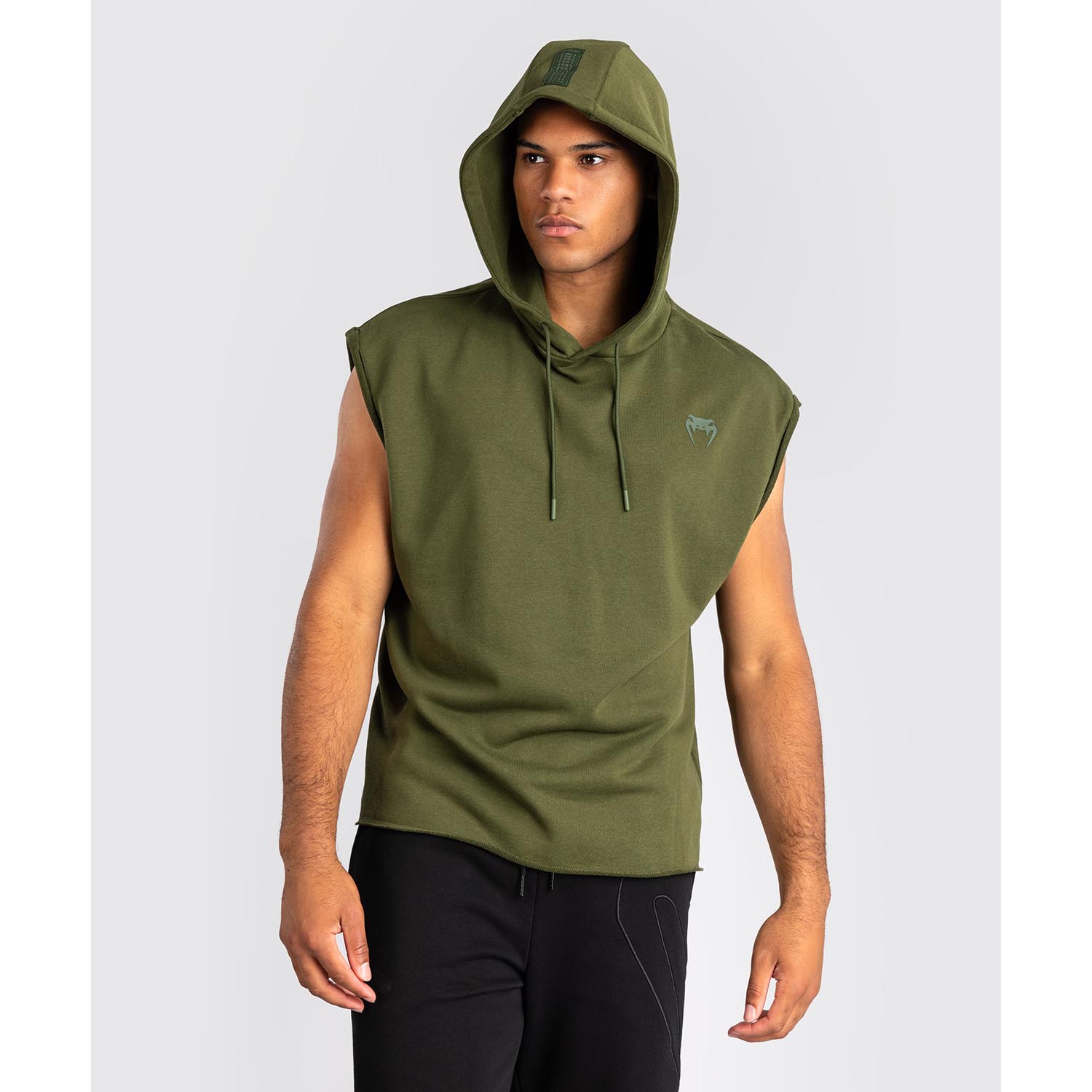 VENUM Sleeveless Hoody, Divide, khaki, XXL