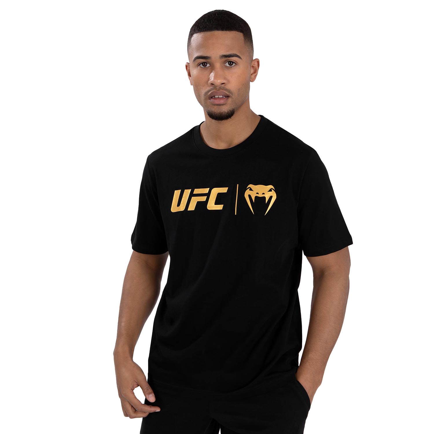 VENUM T-Shirt, UFC Classic, schwarz-gold