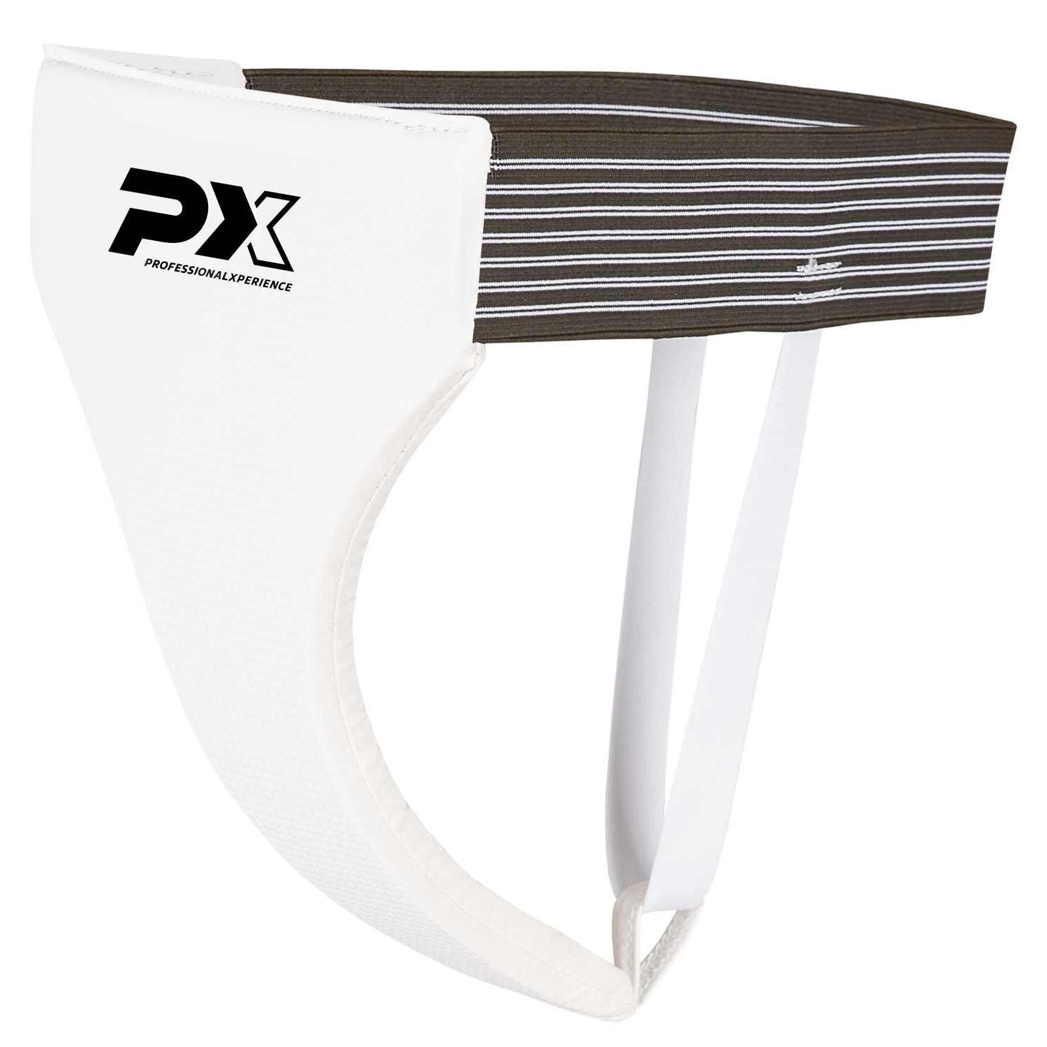 PX Groin Guard Women, PU, white, XS