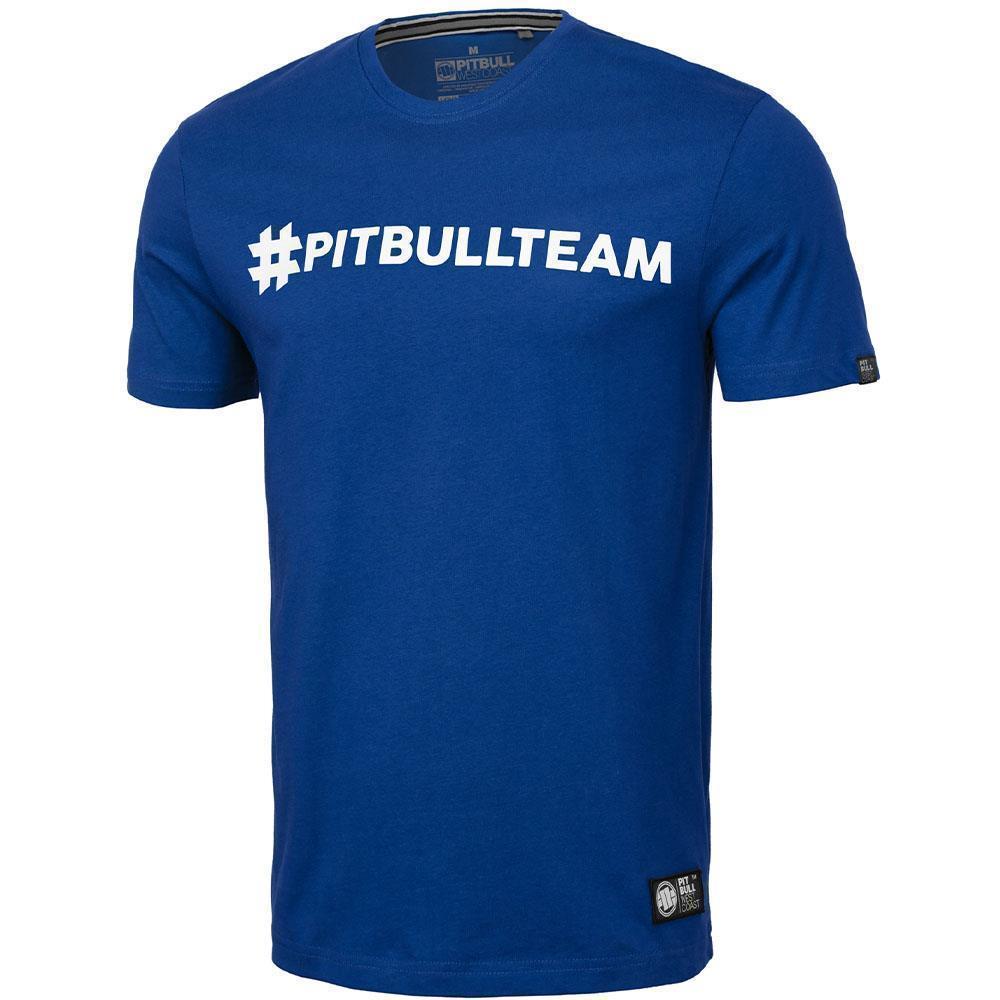 Pit Bull West Coast T-Shirt, Hashtag, blau