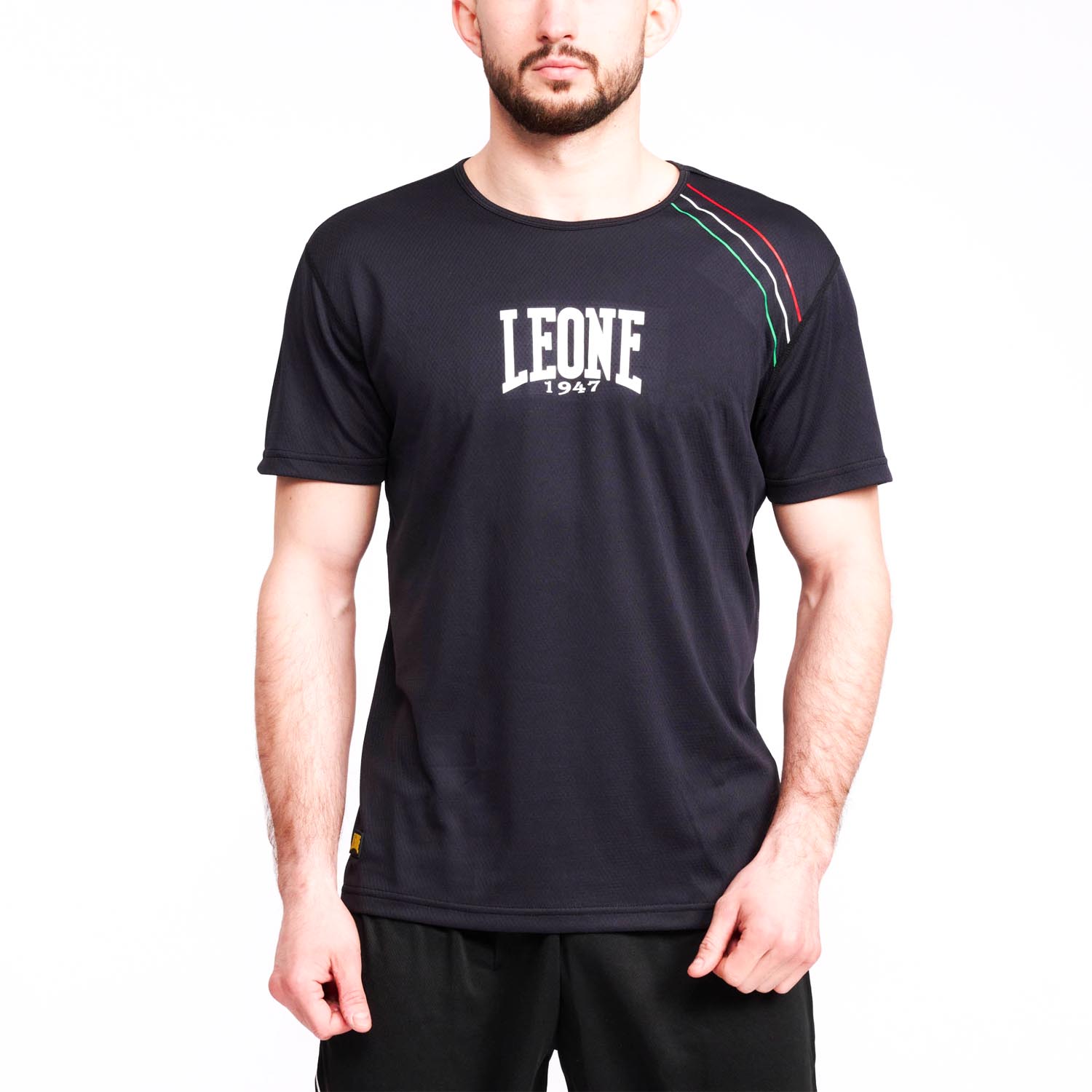 LEONE T-Shirt, Flag, ABX806, black