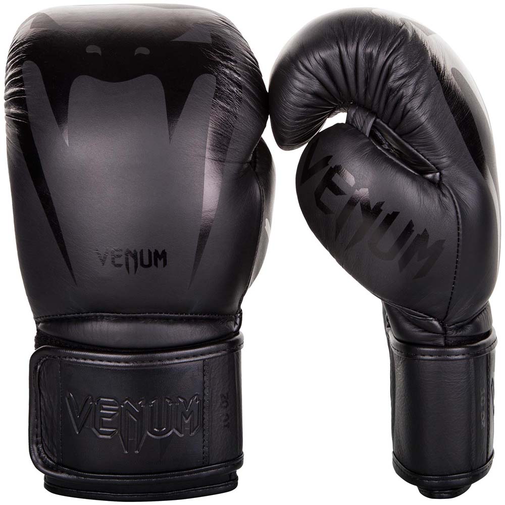 VENUM Boxing Gloves, Giant, 3.0, black-matt, 10 Oz
