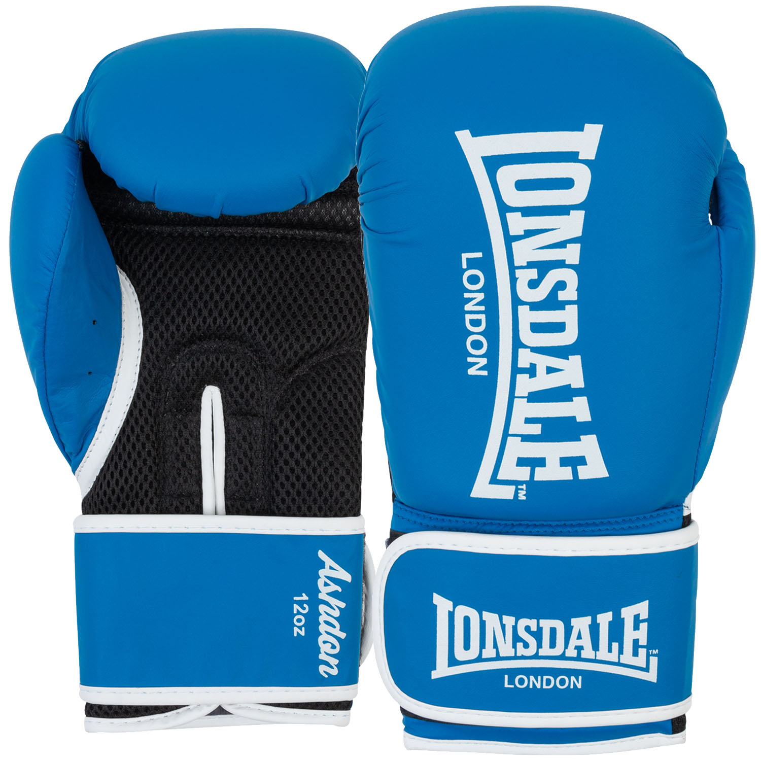 Lonsdale Boxhandschuhe, Ashdon, blau-weiß