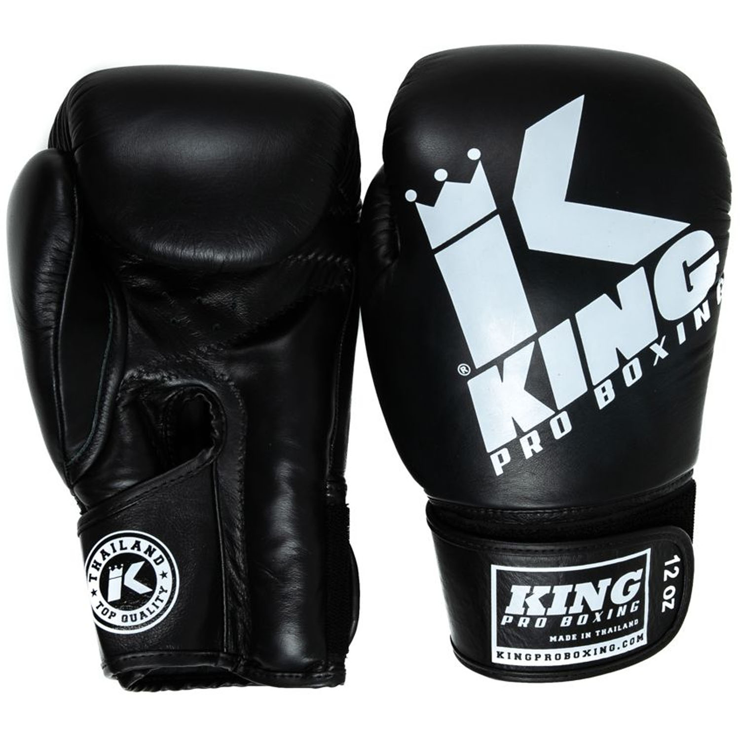 KING PRO BOXING, Boxing Gloves, Master, black, 10 Oz