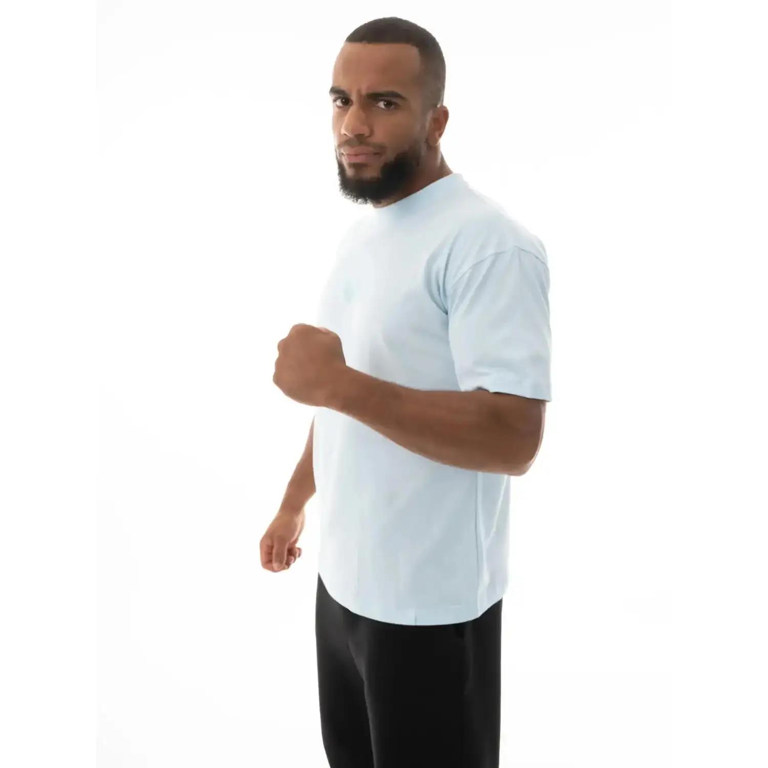 RINGLIFE T-Shirt, Oversized, Octaring EMB, ice water, M