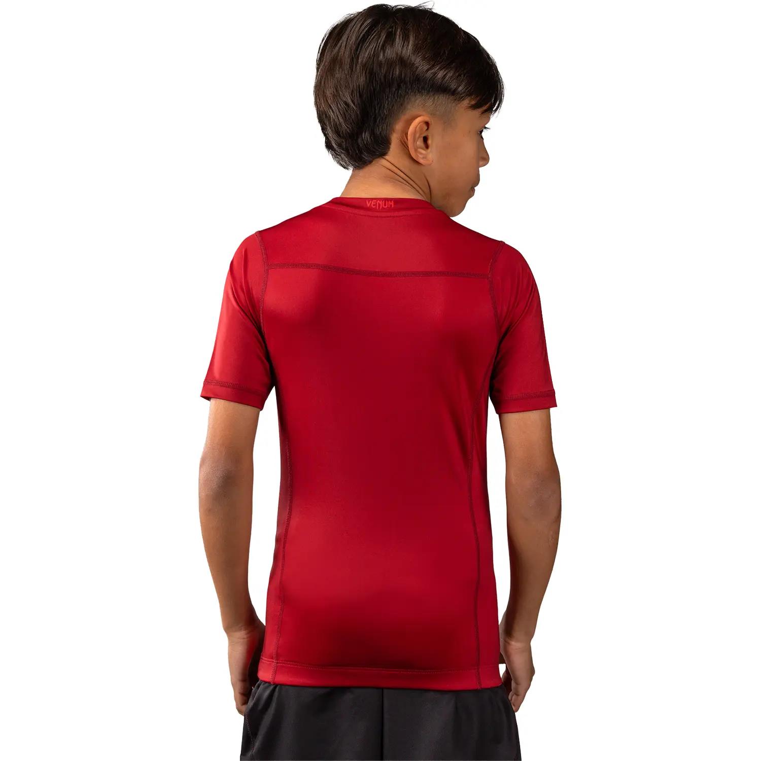 VENUM Rashguard, S/S, Kids, Attack, black-red, 8 J