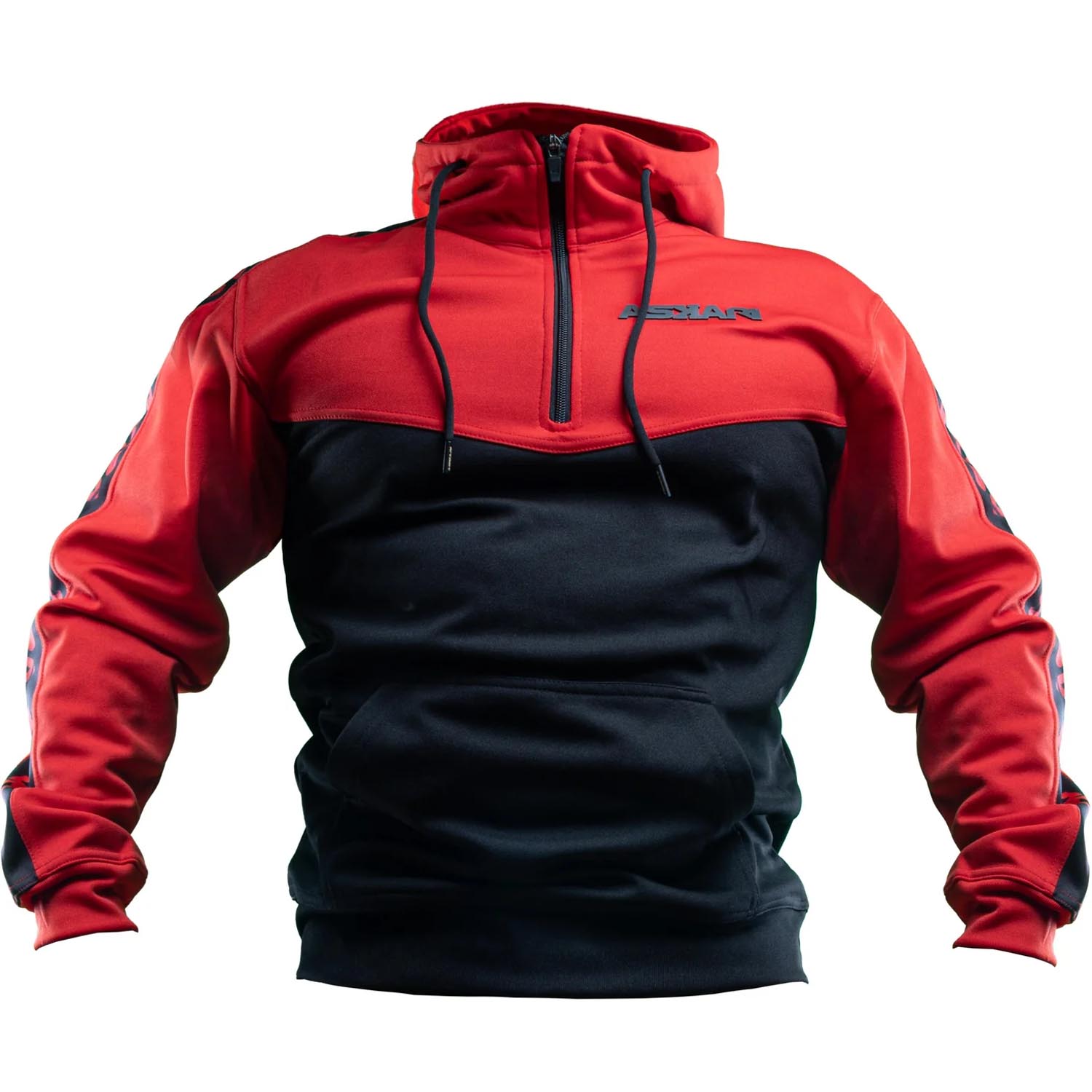 ASKARI Hoody, Scatto, black-red, XXL