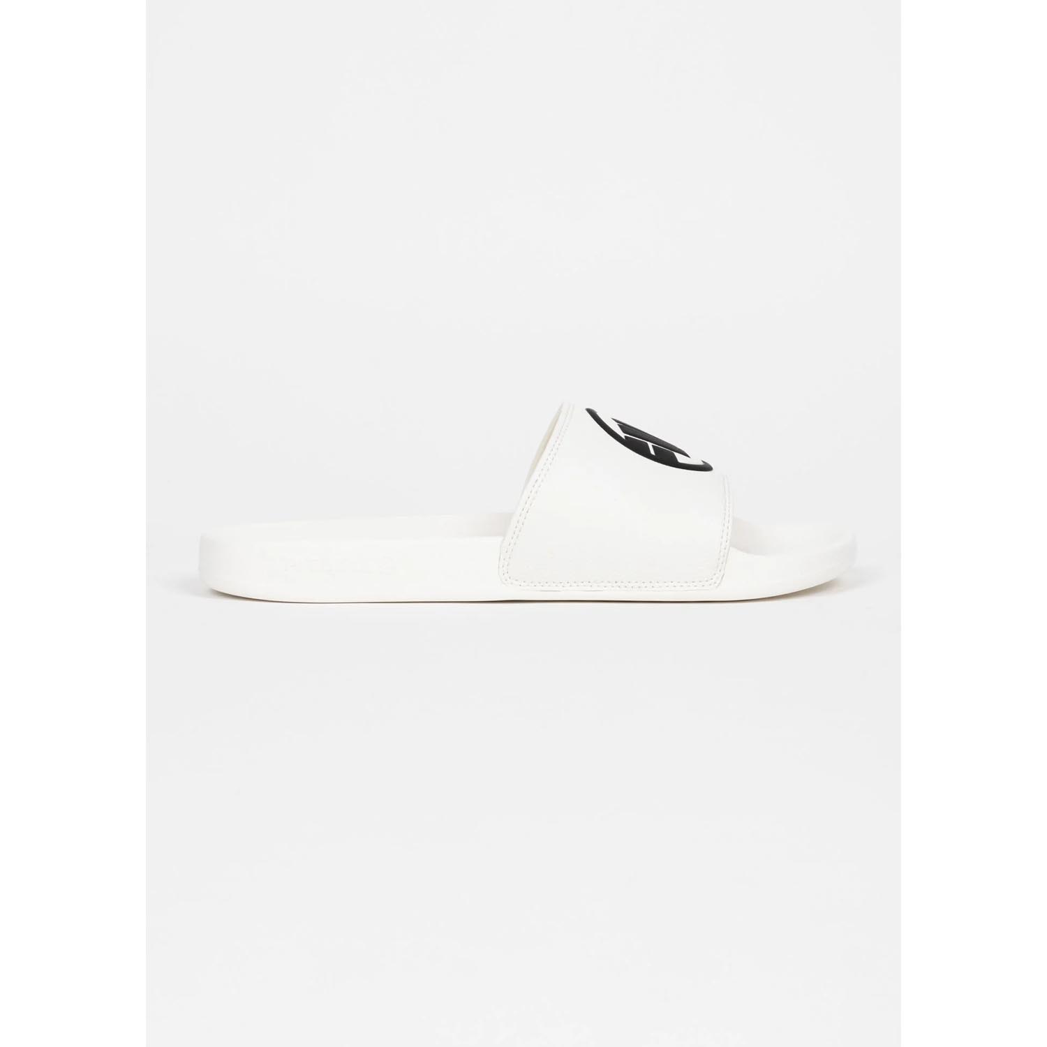 Pit Bull West Coast Slides, Logo, white, 46