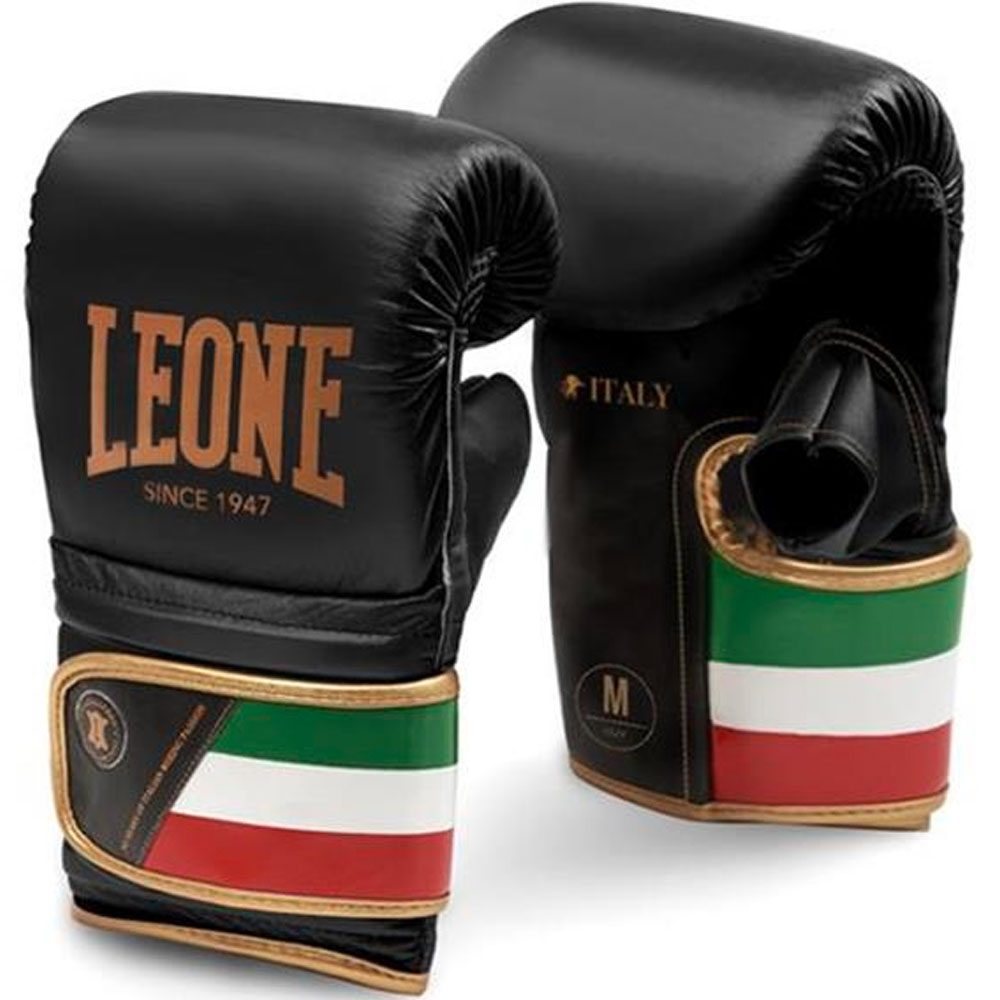 LEONE Boxsackhandschuhe, Italy, schwarz