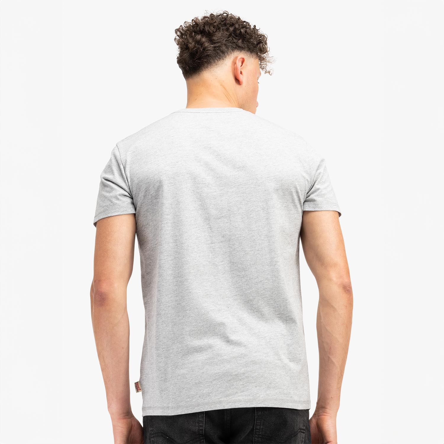 Lonsdale T-Shirt, Colsbrook, grey-navy, S