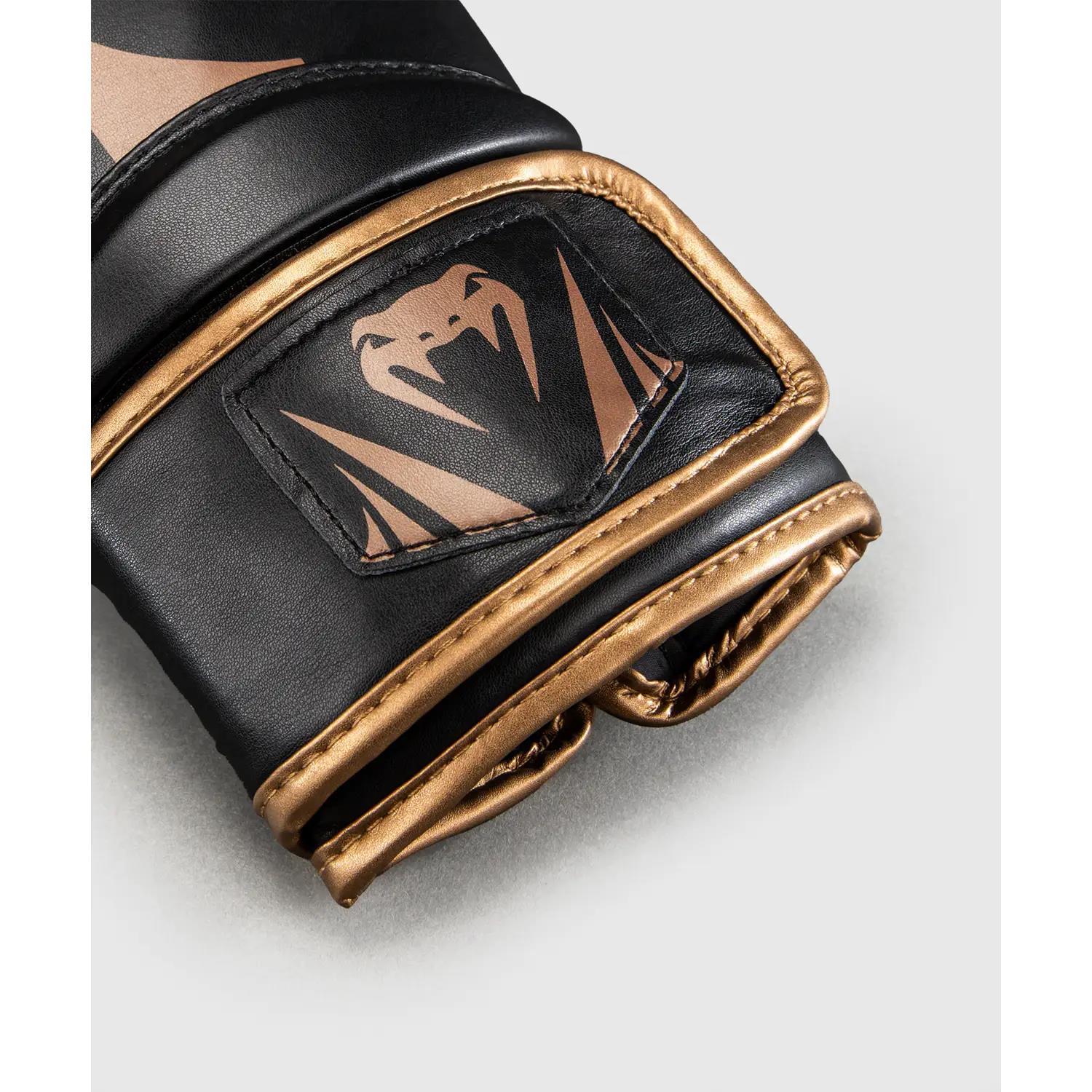 VENUM Boxing Gloves, Challenger 2.5, black-bronze, 12 Oz