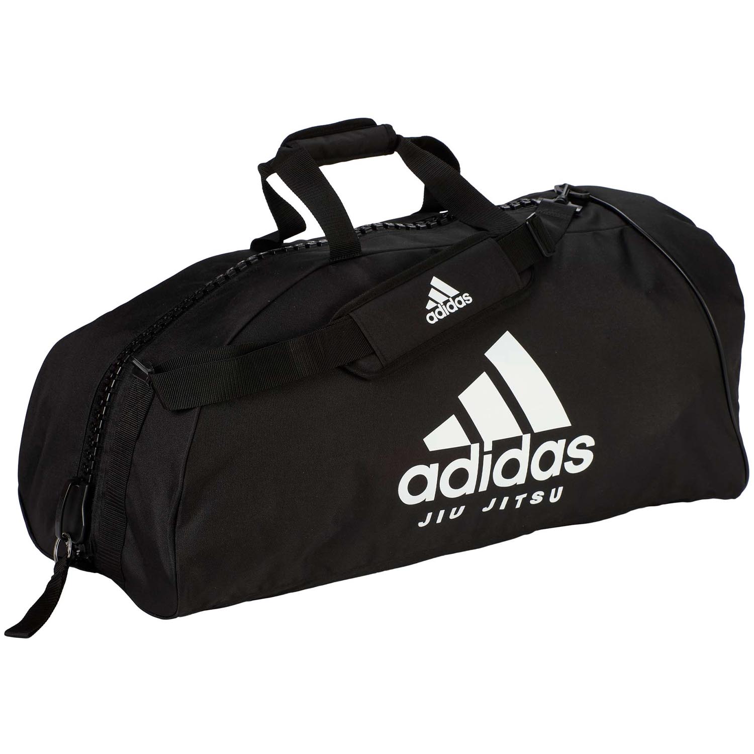adidas Sporttasche, Jiu Jitsu, Nylon, schwarz-weiß