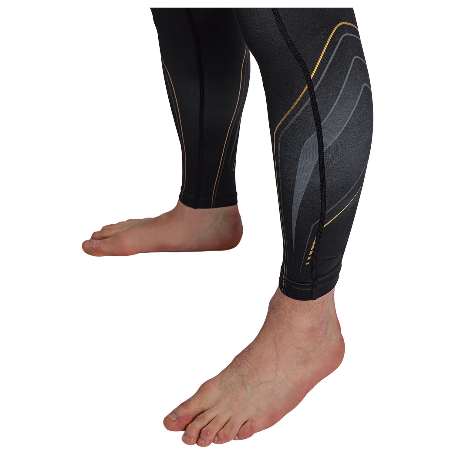 VENUM Compression Pants, Streamline, black-gold, XXL