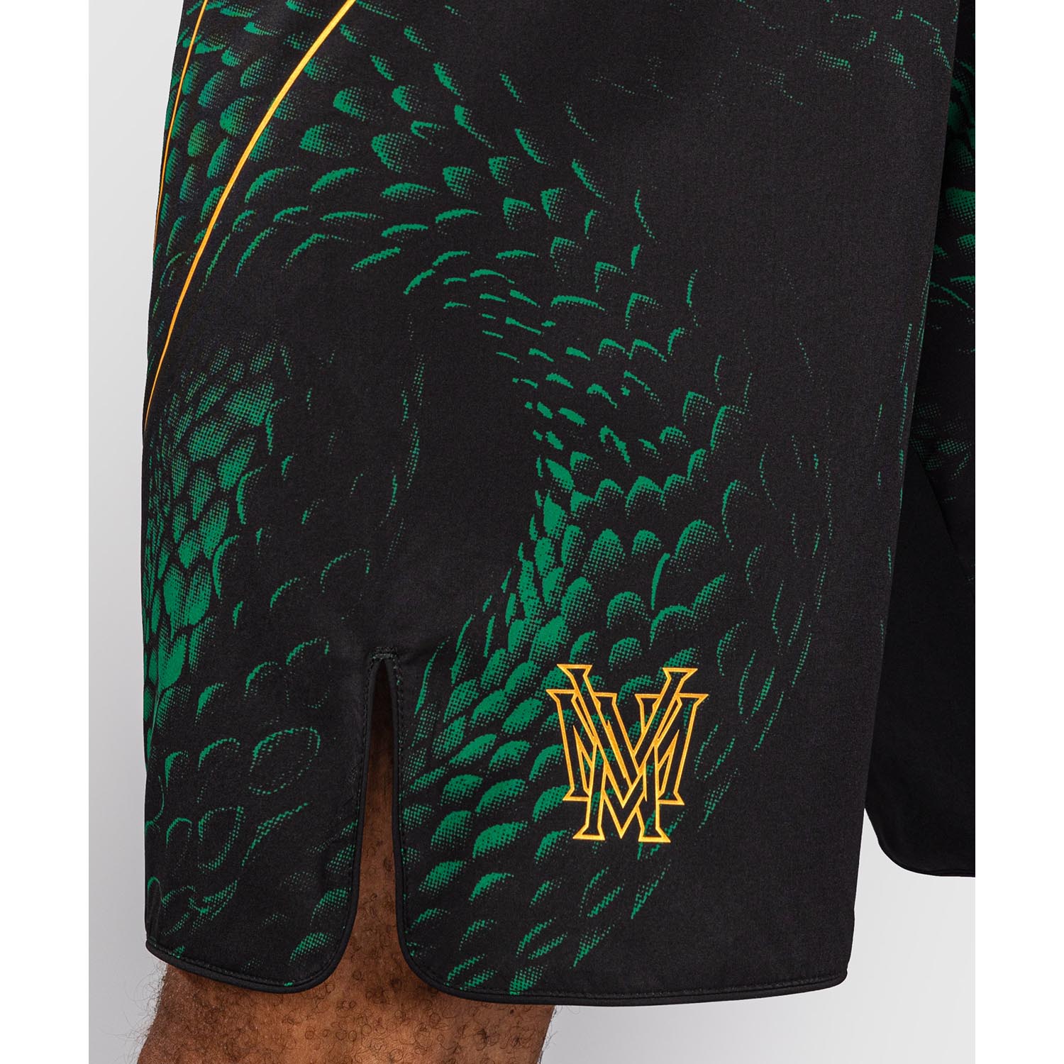 VENUM MMA Fight Shorts, Matupa, black-green-gold, XXL