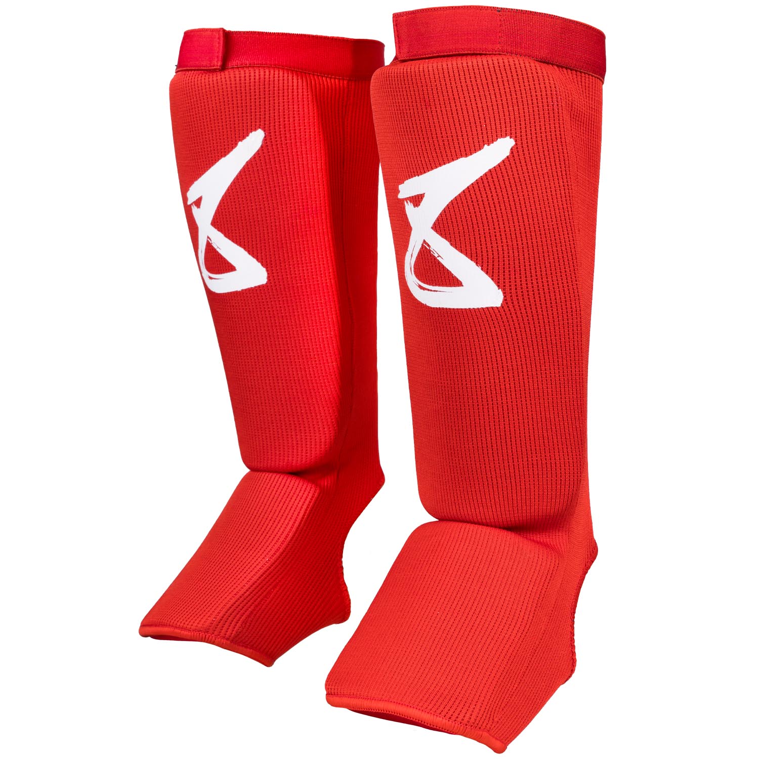 8 WEAPONS Shinguards, S8, red, S/M