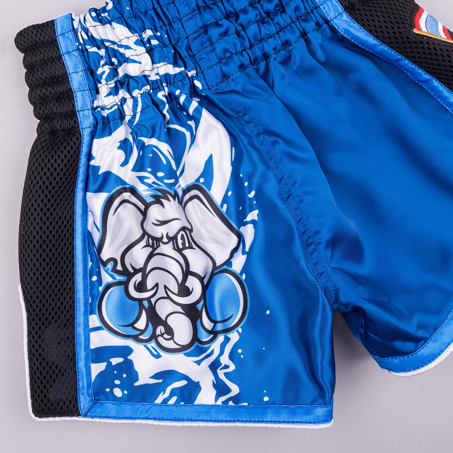 8 WEAPONS Muay Thai Shorts, Kids, Jipe, blue, 4-6 Y