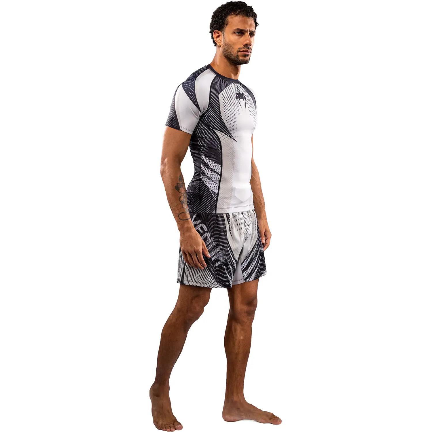 VENUM Rashguard, S/S, Galactic 3.0, white-black, S