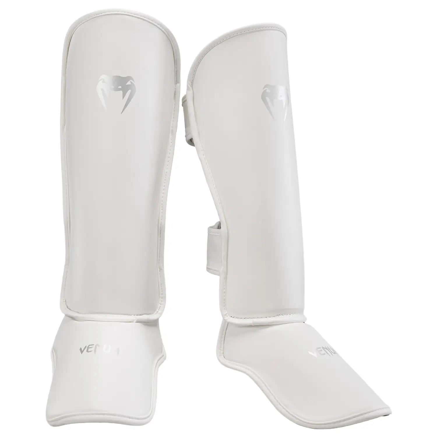 VENUM Shin Guard, Contender, 1.5, white-silver, XL