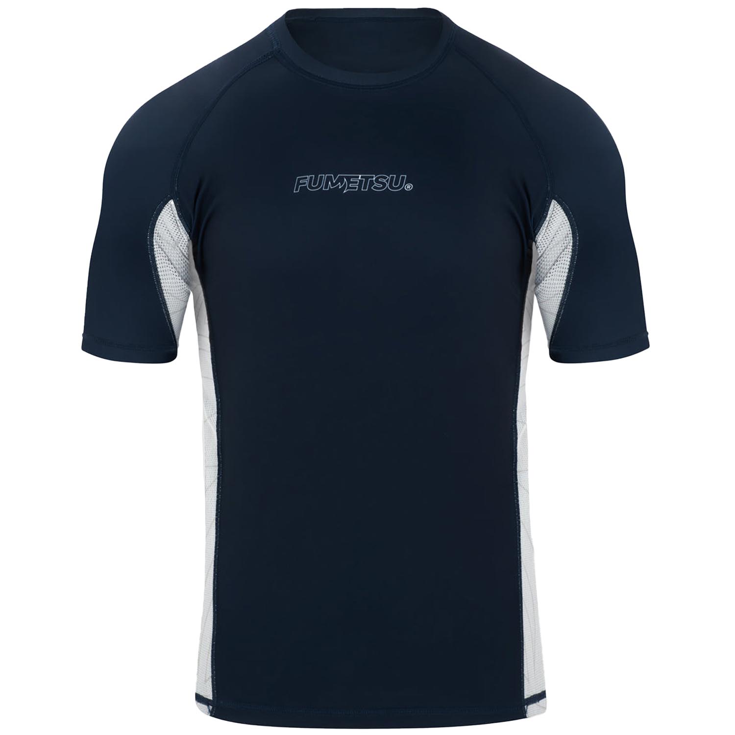 Fumetsu Rashguard, S/S, Icon, navy-white, S