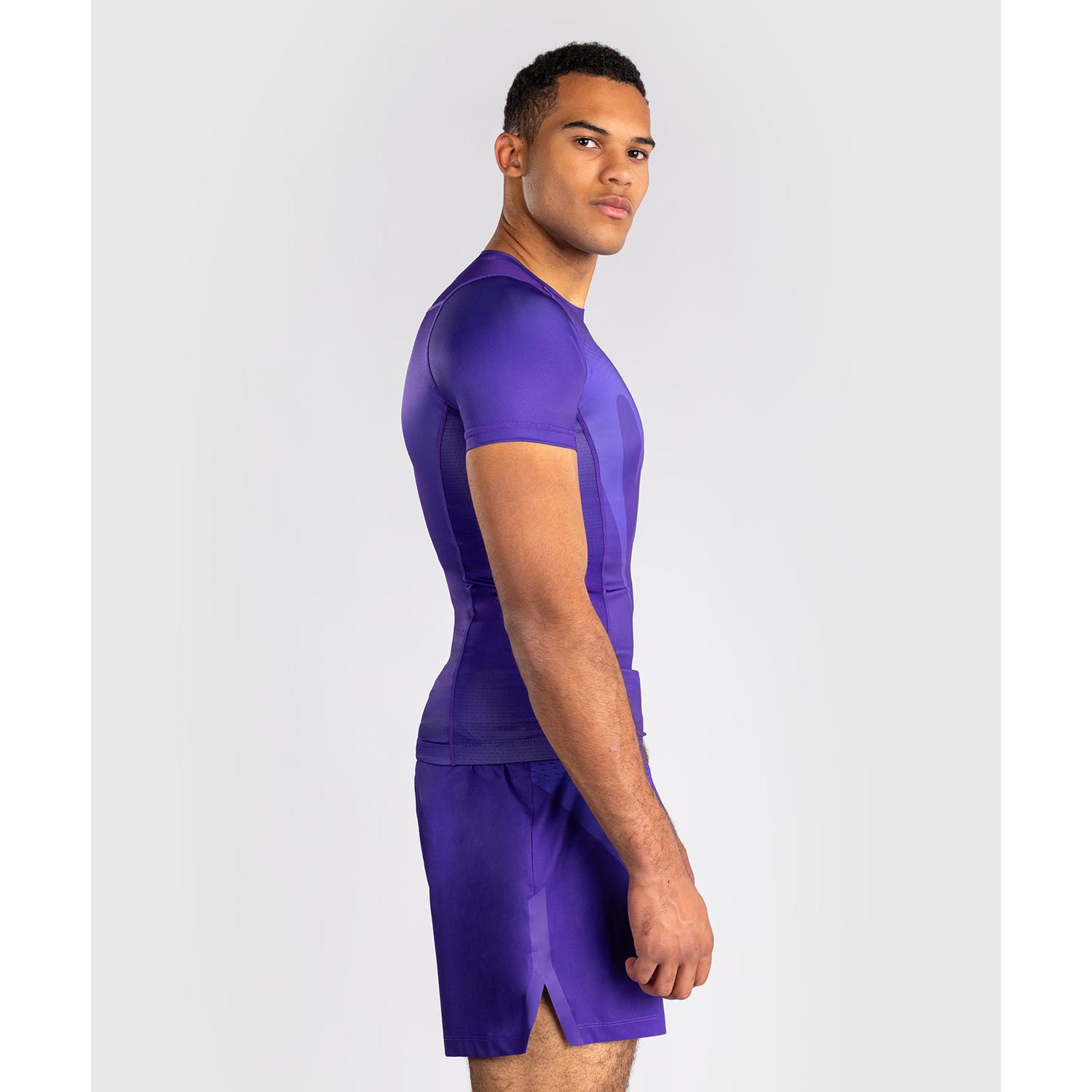 VENUM Rashguards, S/S, No Gi, purple, S