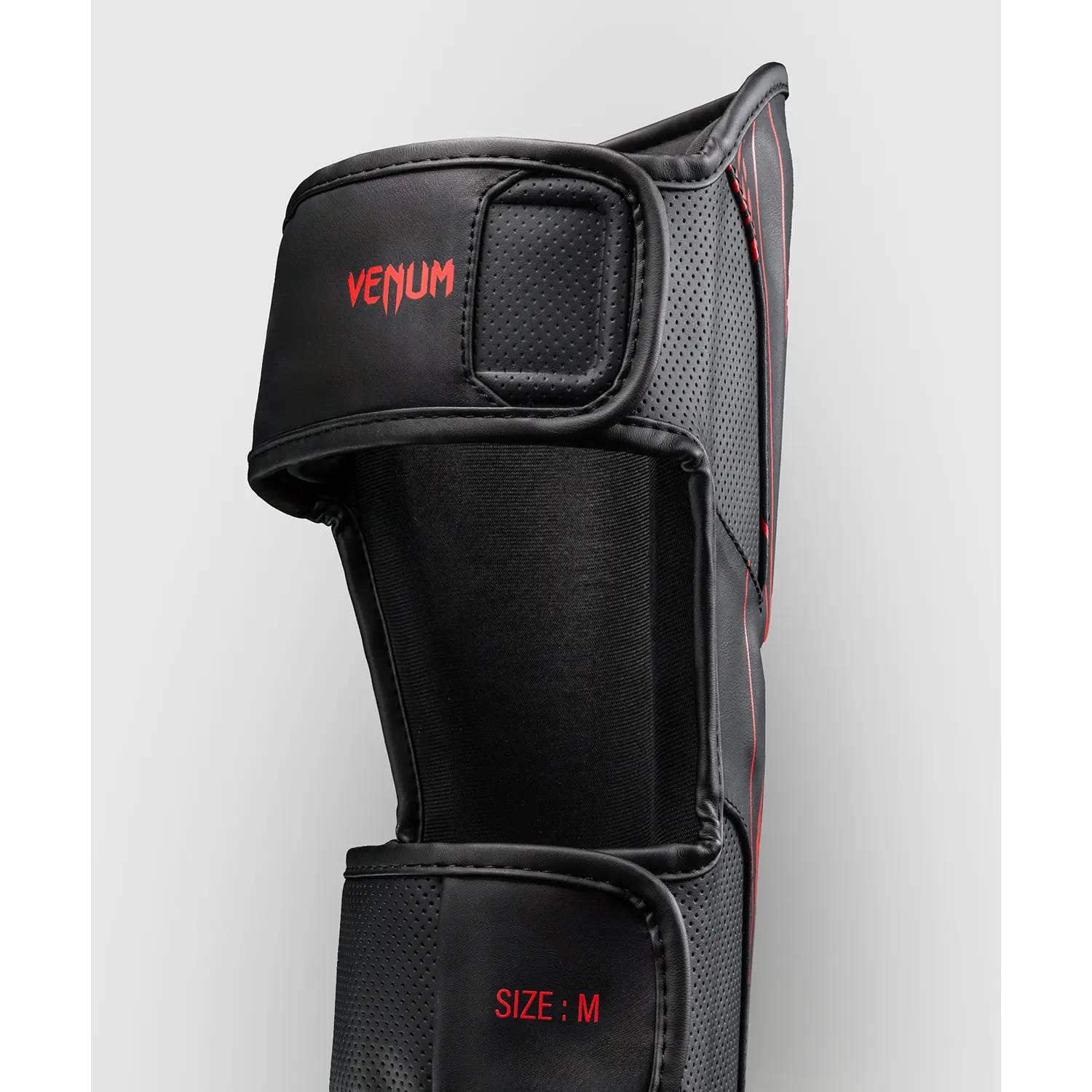 VENUM Shin Guard, Amazonia Reborn, black-red, L