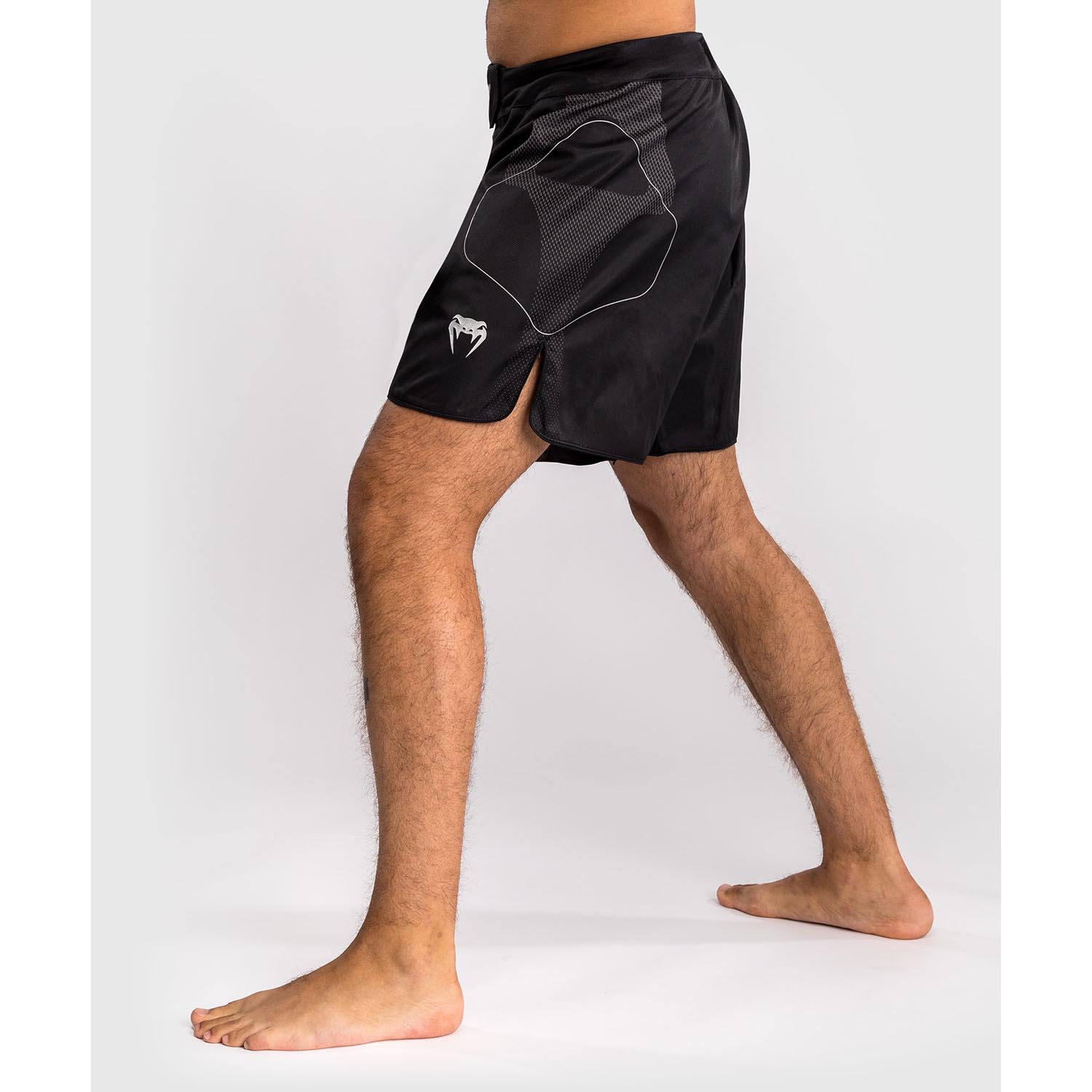 VENUM MMA Fight Shorts, Nexus, black-silver, XXL