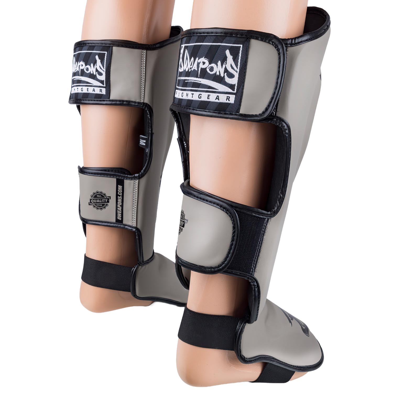 8 WEAPONS Shin Guards, Unlimited 2.0, sand-black, XL