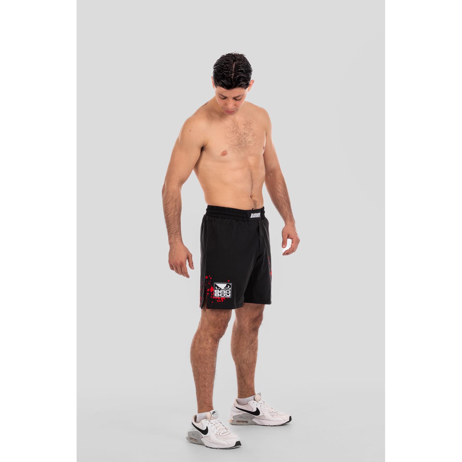 Bad Boy MMA Fight Shorts, Splatter, black-red, XXL