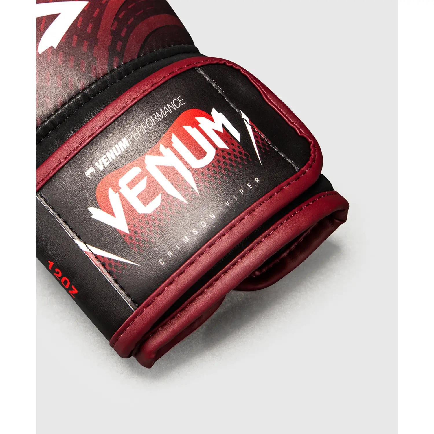 VENUM Boxing Gloves, Crimson Viper 2.0, black-red, 16 Oz