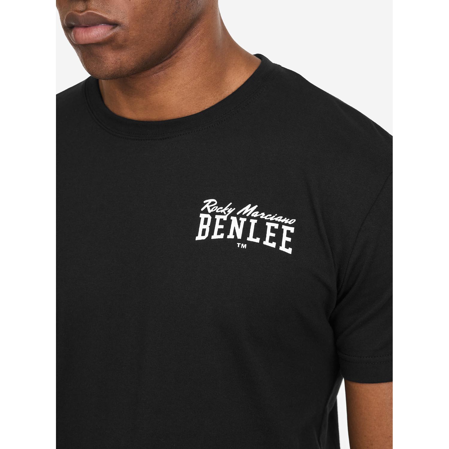 BENLEE T-Shirt, Hoxne, black-white, S