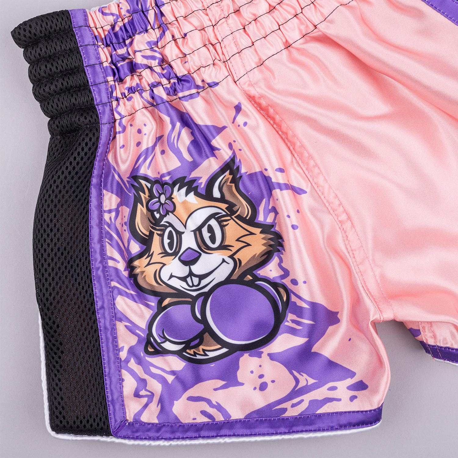 8 WEAPONS Muay Thai Shorts, Kids, Jenny, pink, 4-6 Y