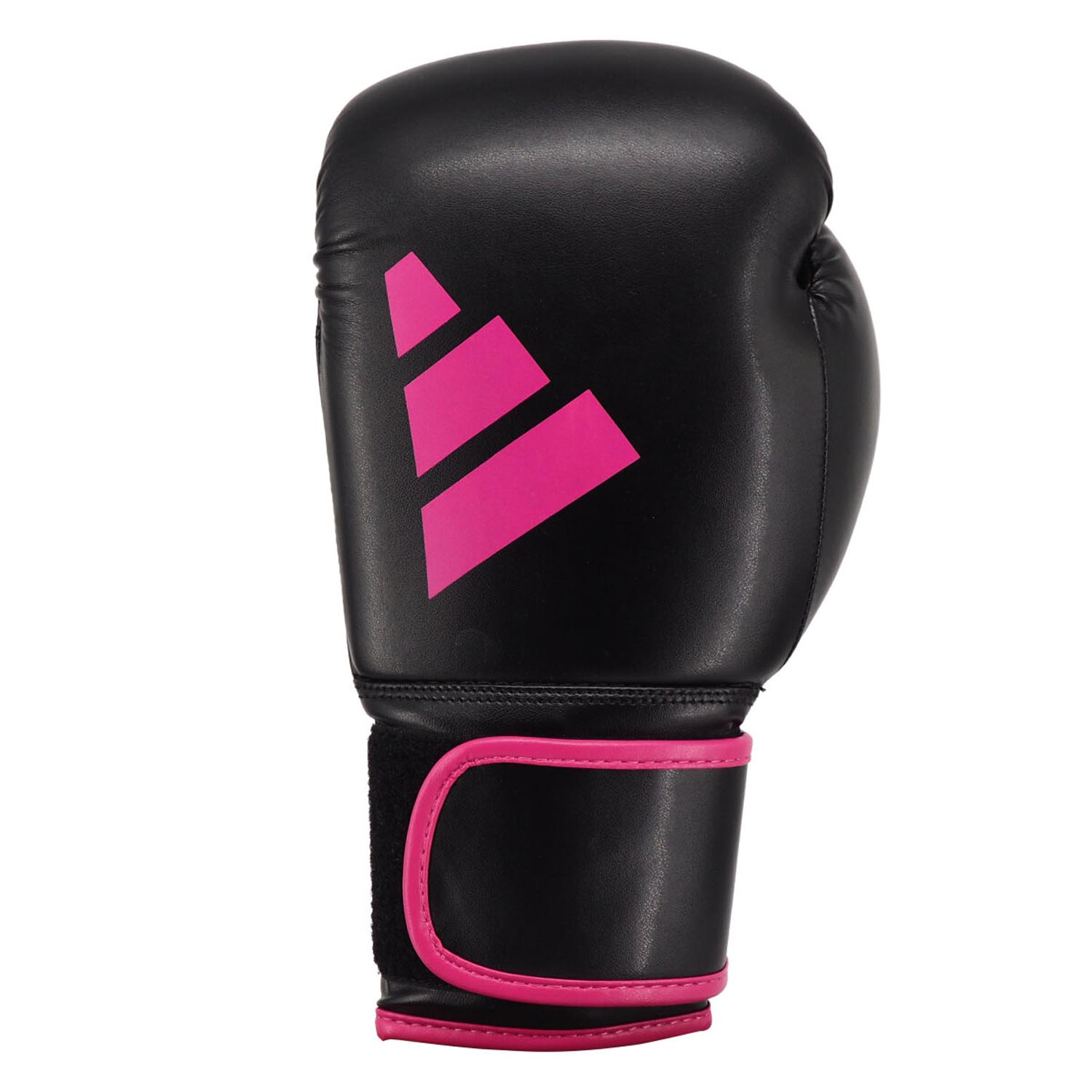 adidas Boxing Gloves, Power 100, black-pink, 12 Oz